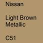 Preview: Nissan, Light Brown Metallic, C51.